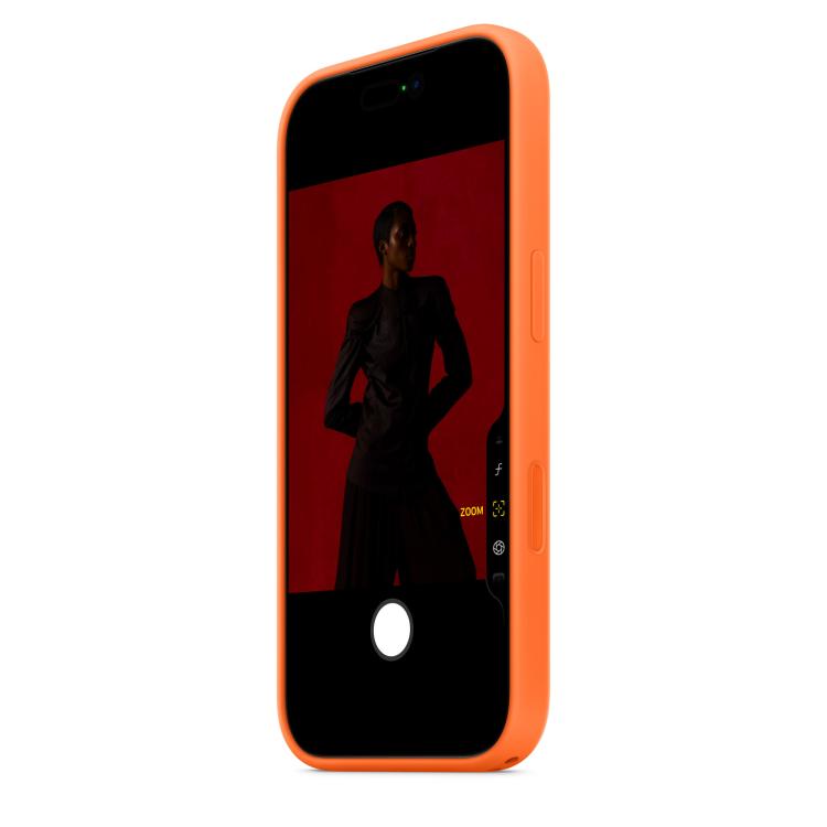 Étui officiel en silicone liquide avec trou pour lanière, pour iPhone 17 Pro Max, pour iPhone 17 Pro, pour iPhone 17