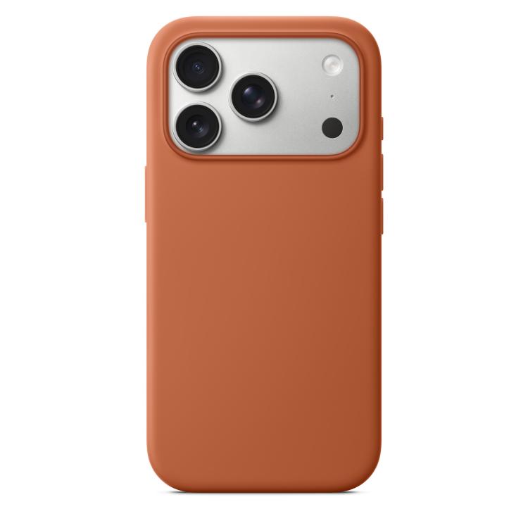 Étui officiel en silicone liquide avec trou pour lanière, pour iPhone 17 Pro Max, pour iPhone 17 Pro, pour iPhone 17