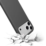 Étui officiel en silicone liquide avec trou pour lanière, pour iPhone 17 Pro Max, pour iPhone 17 Pro, pour iPhone 17