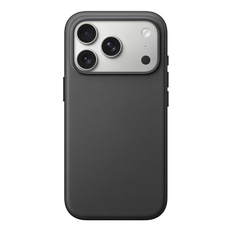 Coque de téléphone Magsafe en TPU avec texture tissu Tech officielle et bouton de caméra AI, Pour iPhone 17 Pro Max, Pour iPhone 17 Pro