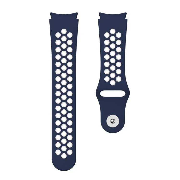 Bracelet de Montre en Silicone Bicolore avec Boucle Inversée, pour Samsung Galaxy Watch FE / 7 / 6 / 5 / 4
