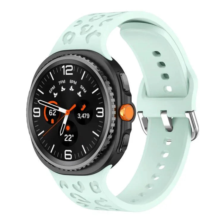 Leopard Print Silicone Watch Band, For Samsung Galaxy Watch8 / Watch8 Classic