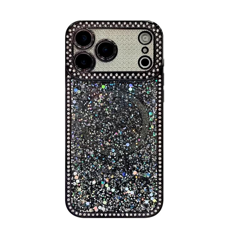 Coque de téléphone MagSafe à paillettes de diamants et électrolyse, pour iPhone 17 Pro Max, pour iPhone 17 Pro, pour iPhone 17, pour iPhone Air, pour iPhone 16 Pro Max, pour iPhone 16 Pro, pour iPhone 16 Plus, pour iPhone 16, pour iPhone 15 Pro Max