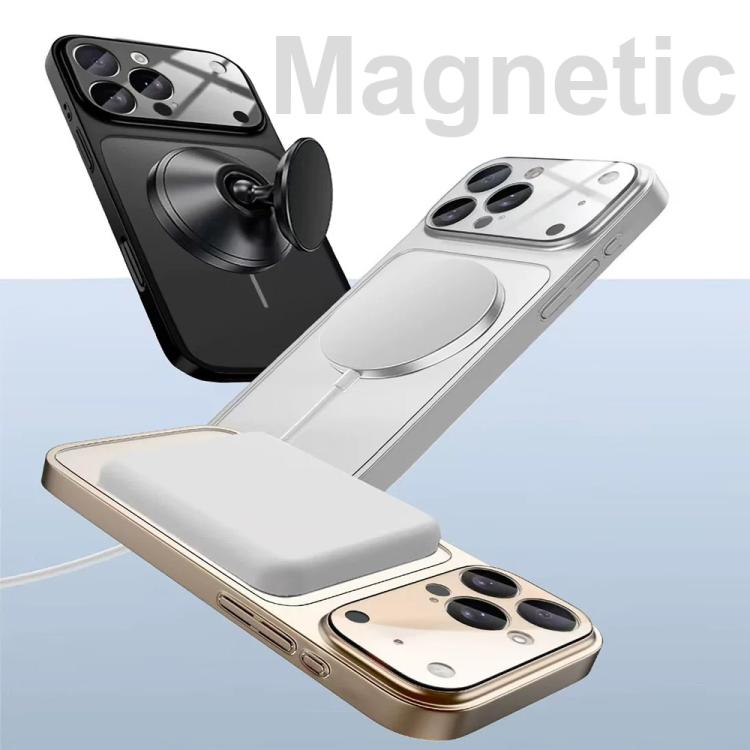 Passer à la coque de téléphone MagSafe givrée à grande fenêtre d'objectif 17, pour iPhone 15 Pro Max, pour iPhone 15 Pro, pour iPhone 15 Plus, pour iPhone 15, pour iPhone 14 Plus, pour iPhone 14, pour iPhone 14 Pro, pour iPhone 14 Pro Max