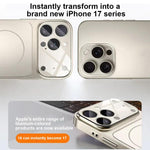 Passer à la coque de téléphone MagSafe givrée à grande fenêtre d'objectif 17, pour iPhone 15 Pro Max, pour iPhone 15 Pro, pour iPhone 15 Plus, pour iPhone 15, pour iPhone 14 Plus, pour iPhone 14, pour iPhone 14 Pro, pour iPhone 14 Pro Max