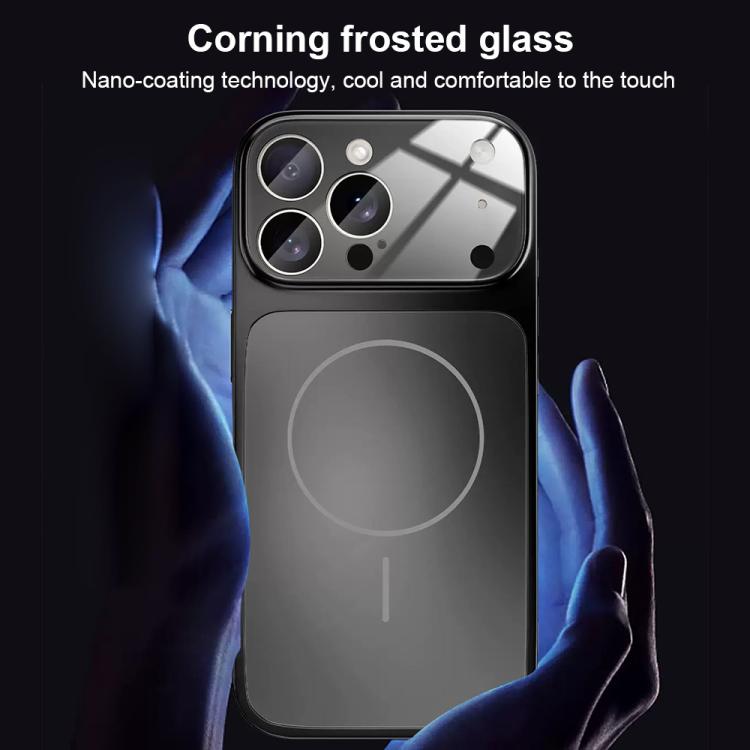 Coque de téléphone MagSafe givrée avec grande fenêtre pour lentille 17, pour iPhone 13 Pro Max, pour iPhone 13 Pro, pour iPhone 13, pour iPhone 12, pour iPhone 12 Pro Max, pour iPhone 12 Pro, pour iPhone 11 Pro Max, pour iPhone 11