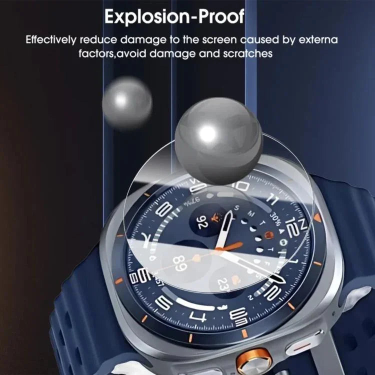 Full-Screen Anti-Fingerprint HD Positioning Easy Installation Watch Tempered Glass Film, For Samsung Galaxy Watch Ultra 2025, For Samsung Galaxy Watch8 44mm, For Samsung Galaxy Watch8 40mm, For Samsung Galaxy Watch Ultra 47mm                           ...