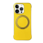 Coque de téléphone sans cadre en cuir avec support MagSafe, pour iPhone 14 Plus, pour iPhone 14, pour iPhone 14 Pro, pour iPhone 14 Pro Max, pour iPhone 13 Pro Max, pour iPhone 13 Pro
