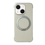 Coque de téléphone sans cadre en cuir avec support MagSafe, pour iPhone 14 Plus, pour iPhone 14, pour iPhone 14 Pro, pour iPhone 14 Pro Max, pour iPhone 13 Pro Max, pour iPhone 13 Pro