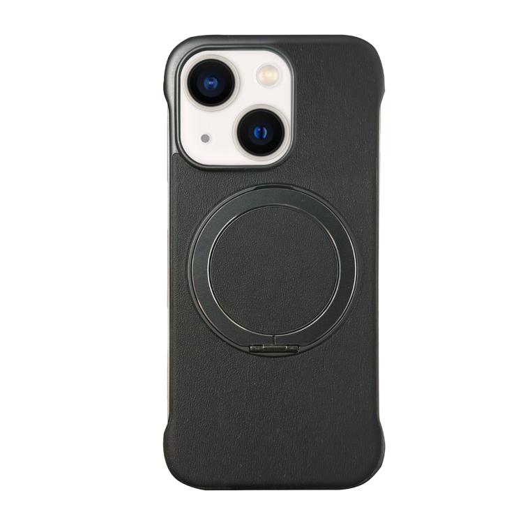 Coque de téléphone sans cadre en cuir avec support MagSafe, pour iPhone 14 Plus, pour iPhone 14, pour iPhone 14 Pro, pour iPhone 14 Pro Max, pour iPhone 13 Pro Max, pour iPhone 13 Pro