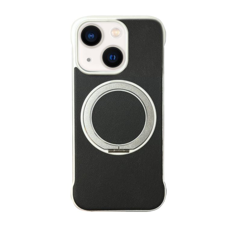 Coque de téléphone sans cadre en cuir avec support MagSafe, pour iPhone 14 Plus, pour iPhone 14, pour iPhone 14 Pro, pour iPhone 14 Pro Max, pour iPhone 13 Pro Max, pour iPhone 13 Pro