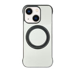 Coque de téléphone sans cadre en cuir avec support MagSafe, pour iPhone 14 Plus, pour iPhone 14, pour iPhone 14 Pro, pour iPhone 14 Pro Max, pour iPhone 13 Pro Max, pour iPhone 13 Pro