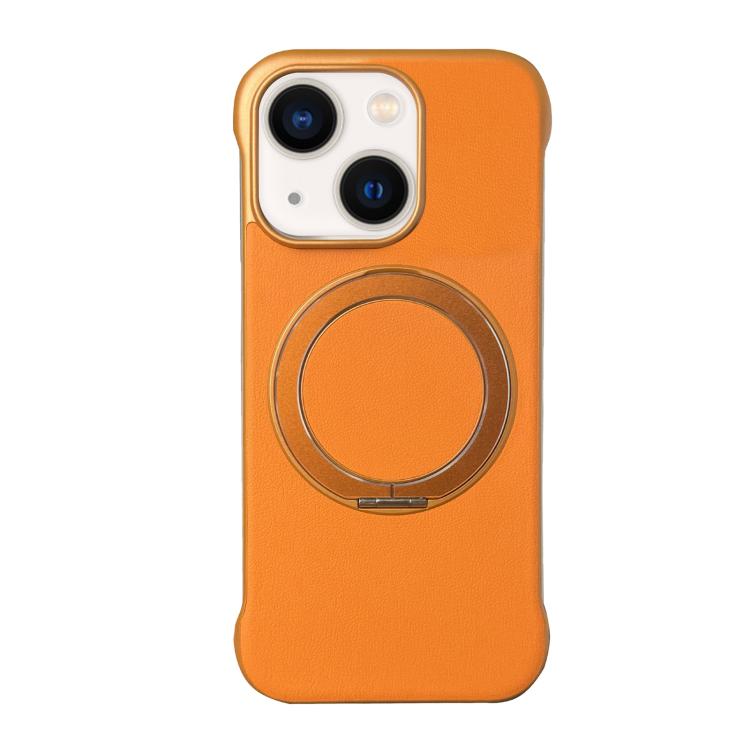 Coque de téléphone sans cadre en cuir avec support MagSafe, pour iPhone 14 Plus, pour iPhone 14, pour iPhone 14 Pro, pour iPhone 14 Pro Max, pour iPhone 13 Pro Max, pour iPhone 13 Pro