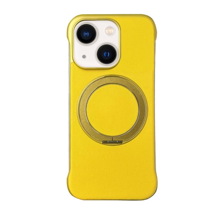 Coque de téléphone sans cadre en cuir avec support MagSafe, pour iPhone 14 Plus, pour iPhone 14, pour iPhone 14 Pro, pour iPhone 14 Pro Max, pour iPhone 13 Pro Max, pour iPhone 13 Pro