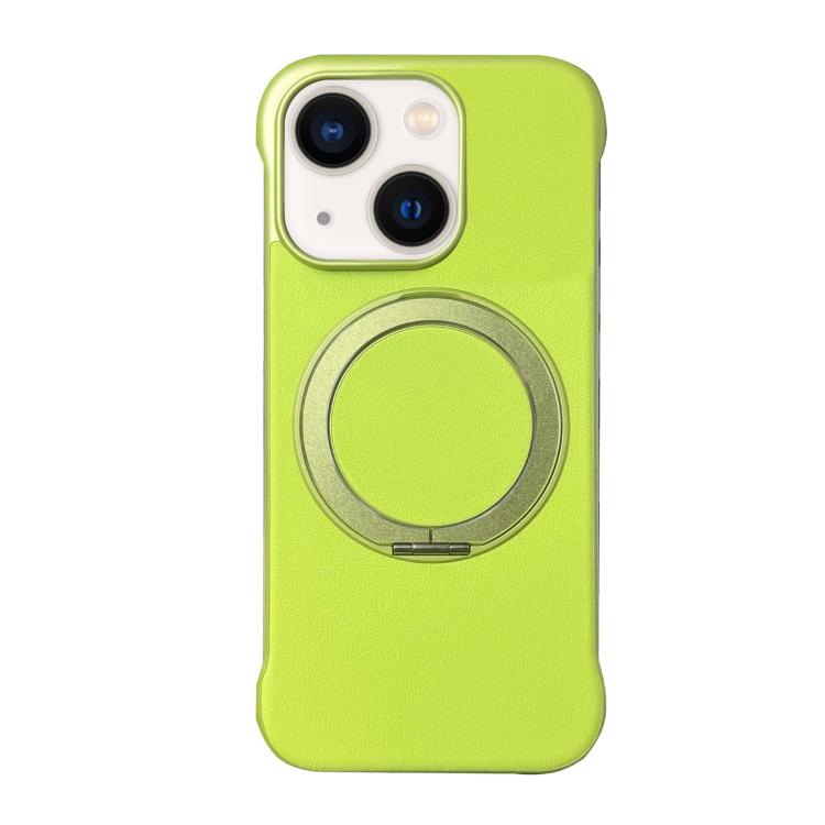 Coque de téléphone sans cadre en cuir avec support MagSafe, pour iPhone 14 Plus, pour iPhone 14, pour iPhone 14 Pro, pour iPhone 14 Pro Max, pour iPhone 13 Pro Max, pour iPhone 13 Pro