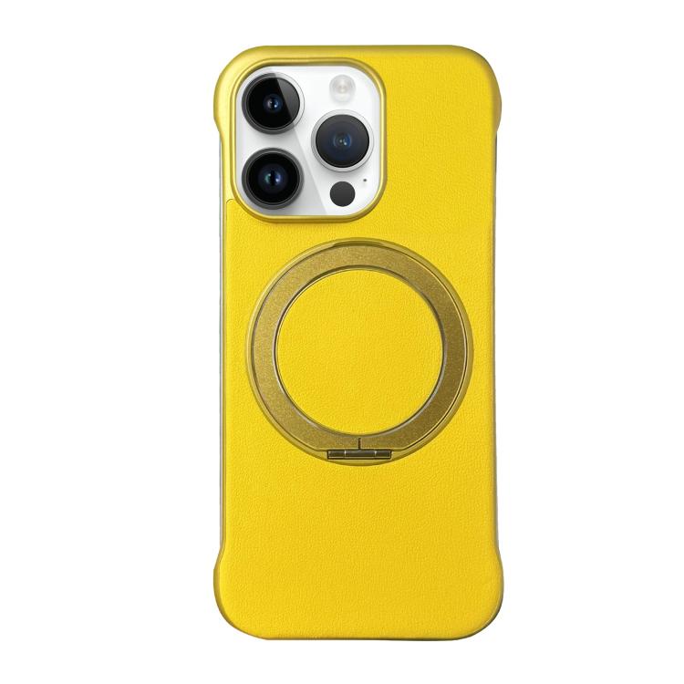 Coque de téléphone sans cadre en cuir avec support MagSafe, pour iPhone 14 Plus, pour iPhone 14, pour iPhone 14 Pro, pour iPhone 14 Pro Max, pour iPhone 13 Pro Max, pour iPhone 13 Pro