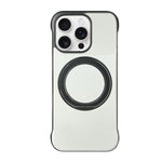 Coque de Téléphone sans Cadre en Cuir-Peau PC avec Support MagSafe, Pour iPhone 17 Pro Max, Pour iPhone 17 Pro, Pour iPhone 17, Pour iPhone Air, Pour iPhone 16 Pro Max, Pour iPhone 16 Pro