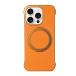 Coque de Téléphone sans Cadre en Cuir-Peau PC avec Support MagSafe, Pour iPhone 17 Pro Max, Pour iPhone 17 Pro, Pour iPhone 17, Pour iPhone Air, Pour iPhone 16 Pro Max, Pour iPhone 16 Pro