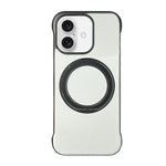 Coque de Téléphone sans Cadre en Cuir-Peau PC avec Support MagSafe, Pour iPhone 17 Pro Max, Pour iPhone 17 Pro, Pour iPhone 17, Pour iPhone Air, Pour iPhone 16 Pro Max, Pour iPhone 16 Pro
