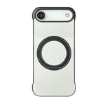 Coque de Téléphone sans Cadre en Cuir-Peau PC avec Support MagSafe, Pour iPhone 17 Pro Max, Pour iPhone 17 Pro, Pour iPhone 17, Pour iPhone Air, Pour iPhone 16 Pro Max, Pour iPhone 16 Pro