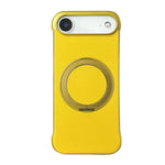 Coque de Téléphone sans Cadre en Cuir-Peau PC avec Support MagSafe, Pour iPhone 17 Pro Max, Pour iPhone 17 Pro, Pour iPhone 17, Pour iPhone Air, Pour iPhone 16 Pro Max, Pour iPhone 16 Pro