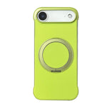 Coque de Téléphone sans Cadre en Cuir-Peau PC avec Support MagSafe, Pour iPhone 17 Pro Max, Pour iPhone 17 Pro, Pour iPhone 17, Pour iPhone Air, Pour iPhone 16 Pro Max, Pour iPhone 16 Pro