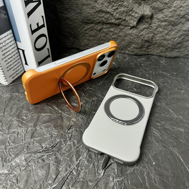 Coque de téléphone sans cadre en cuir avec support MagSafe, pour iPhone 14 Plus, pour iPhone 14, pour iPhone 14 Pro, pour iPhone 14 Pro Max, pour iPhone 13 Pro Max, pour iPhone 13 Pro