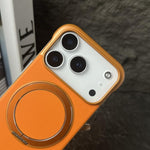 Coque de téléphone sans cadre en cuir avec support MagSafe, pour iPhone 14 Plus, pour iPhone 14, pour iPhone 14 Pro, pour iPhone 14 Pro Max, pour iPhone 13 Pro Max, pour iPhone 13 Pro