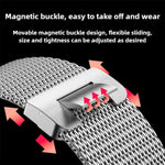 Bracelet de montre en titane massif avec boucle magnétique milanaise, compatible avec Apple Watch 46 mm / 49 mm / 45 mm / 44 mm