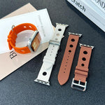Bracelet de montre en silicone à boucle échelle, compatible avec Apple Watch 46 mm / 49 mm / 45 mm / 44 mm et Apple Watch 42 mm / 41 mm / 40 mm / 38 mm.