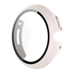 ENKAY Hat-Prince Film de protection en verre trempé à couverture intégrale avec coque de protection en PC intégrée, pour Google Pixel Watch 4 45mm, Pour Google Pixel Watch 4 41mm