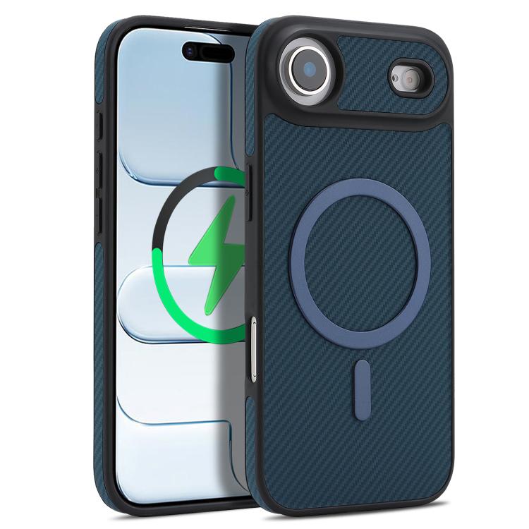 Coque de téléphone Kalebol en fibre de carbone MagSafe, Pour iPhone 17 Pro Max, Pour iPhone 17 Pro, Pour iPhone 17, Pour iPhone Air, Pour iPhone 16 Pro Max, Pour iPhone 16 Pro, Pour iPhone 16 Plus, Pour iPhone 16