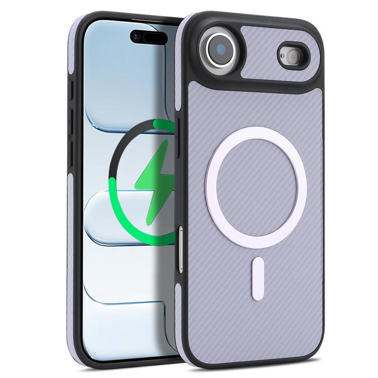 Coque de téléphone Kalebol en fibre de carbone MagSafe, Pour iPhone 17 Pro Max, Pour iPhone 17 Pro, Pour iPhone 17, Pour iPhone Air, Pour iPhone 16 Pro Max, Pour iPhone 16 Pro, Pour iPhone 16 Plus, Pour iPhone 16