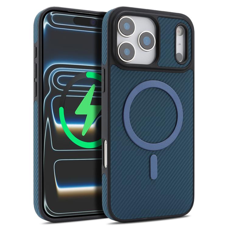Coque de téléphone Kalebol en fibre de carbone MagSafe, Pour iPhone 17 Pro Max, Pour iPhone 17 Pro, Pour iPhone 17, Pour iPhone Air, Pour iPhone 16 Pro Max, Pour iPhone 16 Pro, Pour iPhone 16 Plus, Pour iPhone 16