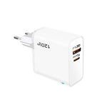 Chargeur TE-PD65 GaN PD 65W + QC4.0 USB Compatible avec tous les protocoles, prise EU