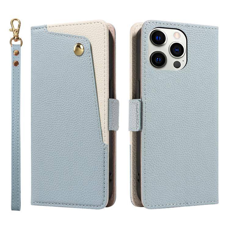 Litchi Texture Wallet Mirror Leather Phone Case, For iPhone 11 Pro