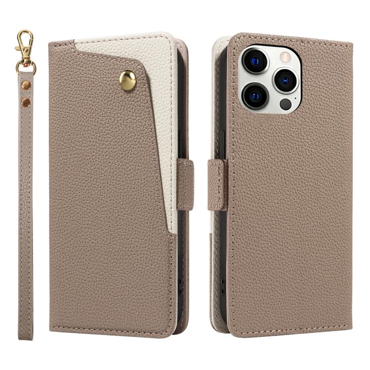 Litchi Texture Wallet Mirror Leather Phone Case, For iPhone 11 Pro