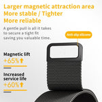 Bracelet de montre magnétique Kalebol en acier inoxydable, compatible avec Apple Watch 46 mm / 49 mm / 45 mm / 44 mm et Apple Watch 42 mm / 41 mm / 40 mm / 38 mm