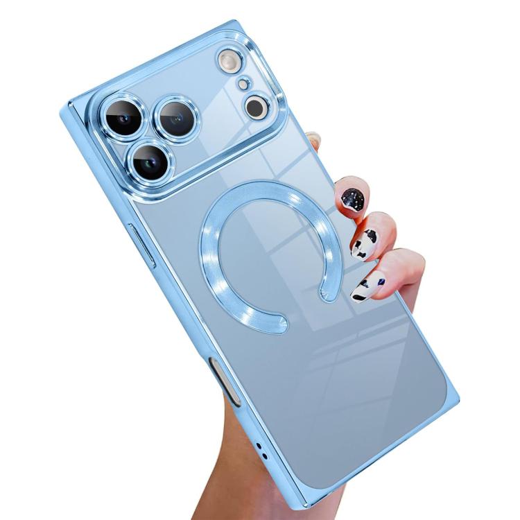 Coque de téléphone MagSafe en TPU à motif CD galvanisé, avec bords carrés, pour iPhone 17 Pro Max, pour iPhone 17 Pro, pour iPhone 17, pour iPhone Air, pour iPhone 16 Pro Max, pour iPhone 16 Pro