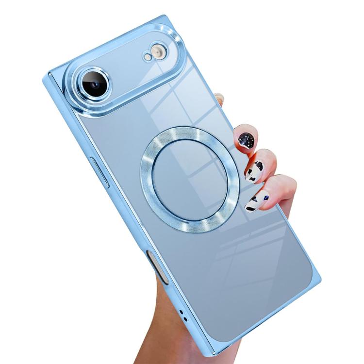 Coque de téléphone MagSafe en TPU à motif CD galvanisé, avec bords carrés, pour iPhone 17 Pro Max, pour iPhone 17 Pro, pour iPhone 17, pour iPhone Air, pour iPhone 16 Pro Max, pour iPhone 16 Pro