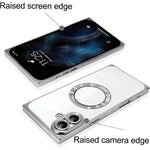 Coque de téléphone MagSafe en TPU à motif CD galvanisé, à angle droit, pour iPhone 16 Plus, pour iPhone 16, pour iPhone 15 Pro Max, pour iPhone 15 Pro, pour iPhone 15 Plus, pour iPhone 15