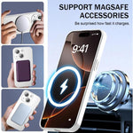 Coque de téléphone MagSafe ultra fine en TPU métallique avec film pour lentille, pour iPhone 14 Plus, pour iPhone 14, pour iPhone 14 Pro, pour iPhone 14 Pro Max, pour iPhone 13 Pro Max, pour iPhone 13 Pro, pour iPhone 13