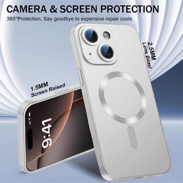 Coque de téléphone MagSafe ultra fine en TPU métallique avec film pour lentille, pour iPhone 14 Plus, pour iPhone 14, pour iPhone 14 Pro, pour iPhone 14 Pro Max, pour iPhone 13 Pro Max, pour iPhone 13 Pro, pour iPhone 13