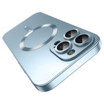 Coque de téléphone MagSafe ultra fine en TPU métallique avec film pour lentille, pour iPhone 14 Plus, pour iPhone 14, pour iPhone 14 Pro, pour iPhone 14 Pro Max, pour iPhone 13 Pro Max, pour iPhone 13 Pro, pour iPhone 13