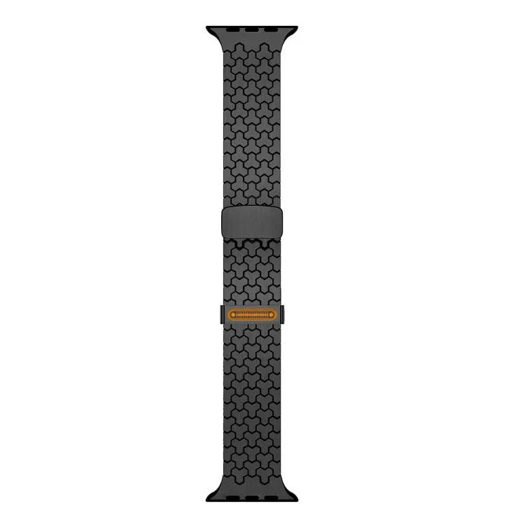 Bracelet de montre magnétique double en acier inoxydable en forme de Y, compatible avec Apple Watch 42/44/45/46/49 mm et Apple Watch 38/40/41/S11 42 mm.