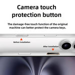 Autocollant de protection d'appareil photo et de commande tactile Kalebol Dynamic Island, pour iPhone 17 Series