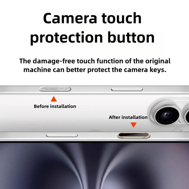 Autocollant de protection d'appareil photo et de commande tactile Kalebol Dynamic Island, pour iPhone 17 Series