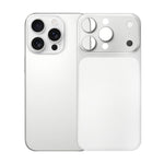 Coque arrière en métal en alliage d'aluminium dépoli Kalebol ultra-fine pour transformer votre iPhone en 17 Pro Max, pour iPhone 16 Pro Max, pour iPhone 15 Pro Max, pour iPhone 14 Pro Max, pour iPhone 13 Pro Max