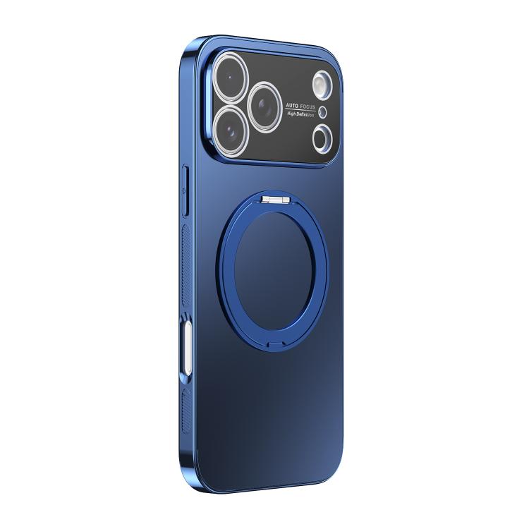 Étui de téléphone MagSafe rotatif à 360 degrés avec couvercle d'objectif, plaqué, Pour iPhone 17 Pro Max, Pour iPhone 17 Pro, Pour iPhone 17, Pour iPhone Air, Pour iPhone 16 Pro Max, Pour iPhone 16 Pro