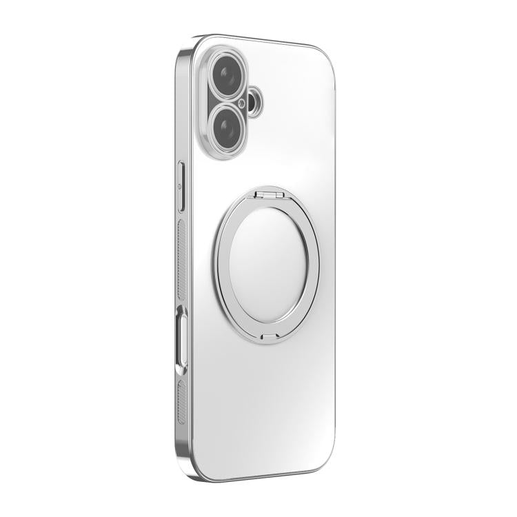Étui de téléphone MagSafe rotatif à 360 degrés avec couvercle d'objectif, plaqué, Pour iPhone 17 Pro Max, Pour iPhone 17 Pro, Pour iPhone 17, Pour iPhone Air, Pour iPhone 16 Pro Max, Pour iPhone 16 Pro